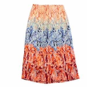 H&M Floral midi skirt
